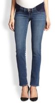 Thumbnail for your product : J Brand Maternity Maternity Rail Skinny Jeans
