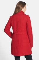 Thumbnail for your product : Ellen Tracy Single Breasted Bouclé Coat (Online Only)