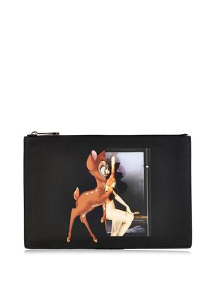 Givenchy Bambi-print medium pouch