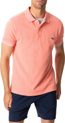 salmon colored polo
