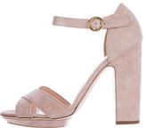 Thumbnail for your product : Rupert Sanderson Evelyn Suede Sandals