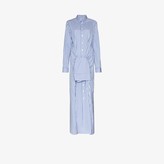 Thumbnail for your product : Jil Sander Mattie tie waist cotton maxi dress