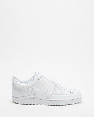 Nike Women's White Low-Tops - Court Vision Low - Women's - Size 6 at The Iconic