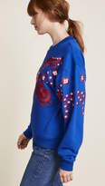 Thumbnail for your product : Cynthia Rowley Bleecker Embroidered Sweatshirt