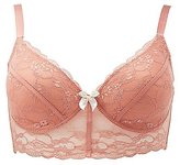 Thumbnail for your product : Charlotte Russe Plus Size Lace Longline Bra