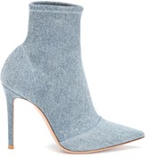 Thumbnail for your product : Gianvito Rossi Elite denim ankle boots