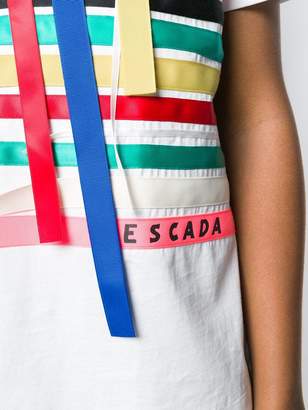Escada Sport ribbon embellishment T-shirt