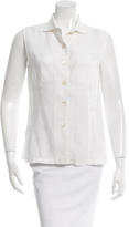Thumbnail for your product : Loro Piana Linen Button-Up Top