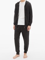 Thumbnail for your product : Derek Rose Finley Cashmere Track Pants - Grey