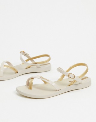 ipanema pop glitter flat sandals