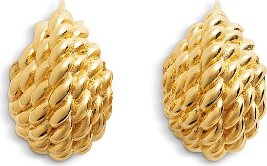 Totême Rope Hoop Earrings