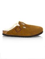 Thumbnail for your product : Birkenstock Women's Boston Shearling-Lined Suede Clogs