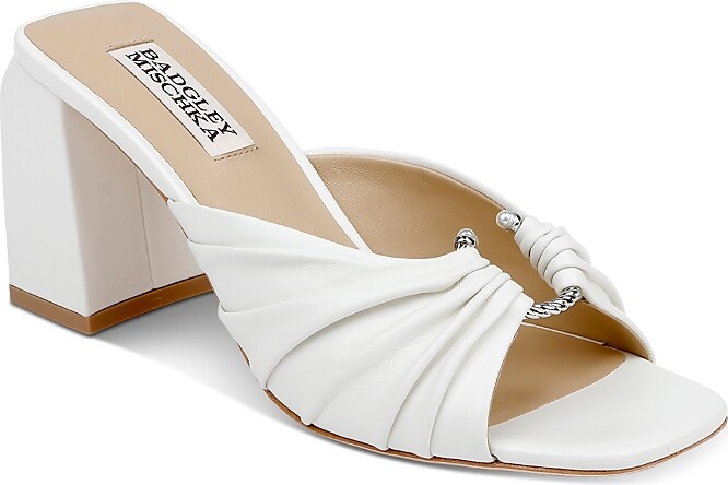 Badgley Mischka Women's Vayla Leather Sandals