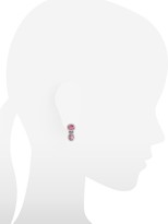 Thumbnail for your product : Forzieri Pink Crystal Earrings