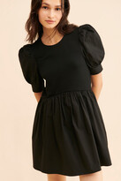 Thumbnail for your product : ENGLISH FACTORY Puff Sleeve Mini Dress