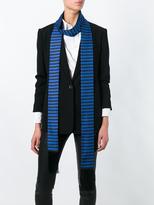 Thumbnail for your product : Haider Ackermann striped scarf
