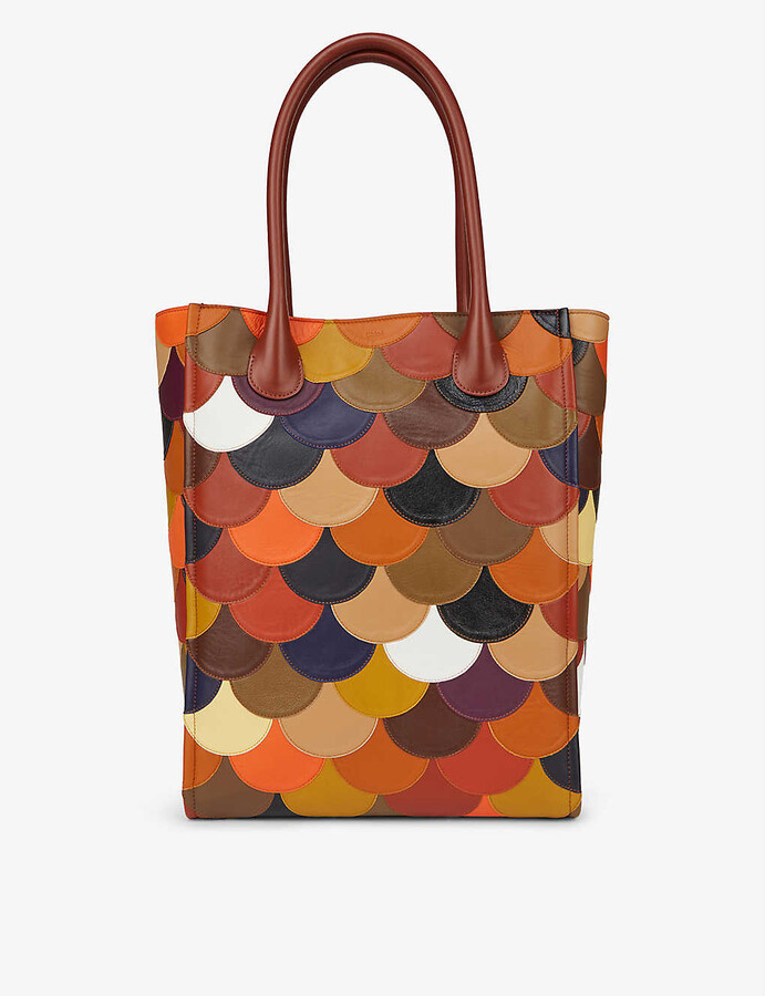 Patchwork Leather Handbag | Shop the world's largest collection of 