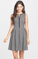 Thumbnail for your product : Vince Camuto Jacquard Fit & Flare Dress