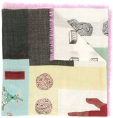 Thumbnail for your product : Valentino Printed Shawl