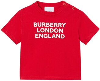 Burberry Logo Printed Cotton Jersey T-shirt