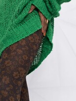 Thumbnail for your product : Ganni Floral Pattern Tights