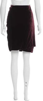 Halston Textured Knee-Length Skirt