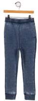 Thumbnail for your product : Little Eleven Paris Girls' Distressed Joggers