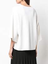 Thumbnail for your product : Adam Lippes slit sleeve knitted top