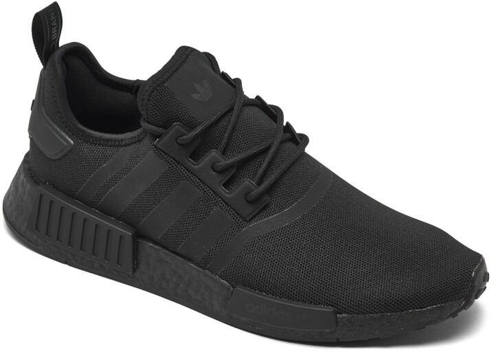 men's adidas nmd runner r1 casual shoes black