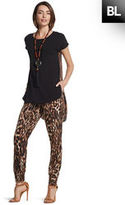 Thumbnail for your product : Chico's Black Label Animal Print Soft Ankle Pants