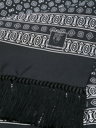 Dolce & Gabbana printed scarf