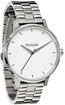 Thumbnail for your product : Nixon The Kensington Watch in White and Silver