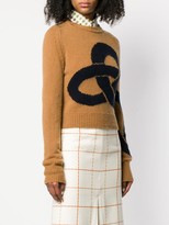 Thumbnail for your product : Victoria Beckham Round Neck Jumper