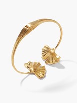 Thumbnail for your product : Aurélie Bidermann Fine Jewellery Aurelie Bidermann Fine Jewellery - Ginkgo Leaf 18kt Gold Bracelet - Gold