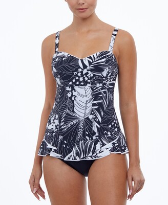Gottex Marbella D/Dd-Cup Tummy-Control Underwire Swimdress, Created for Macy's Women's Swimsuit