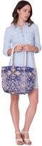 Thumbnail for your product : Toms Blue Multi Tropical Palms Seafarer Tote