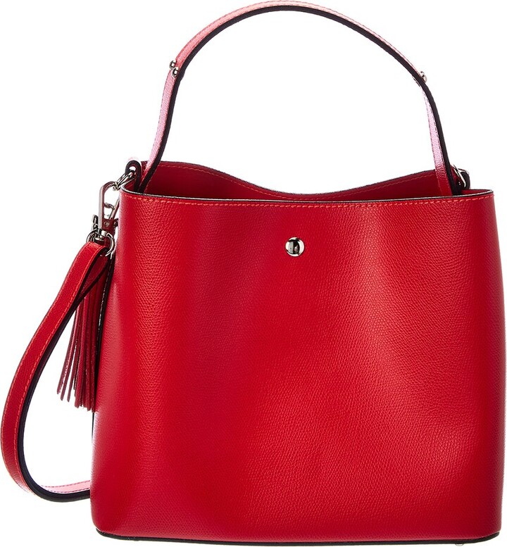 Italian Leather Shoulder Bag ShopStyle