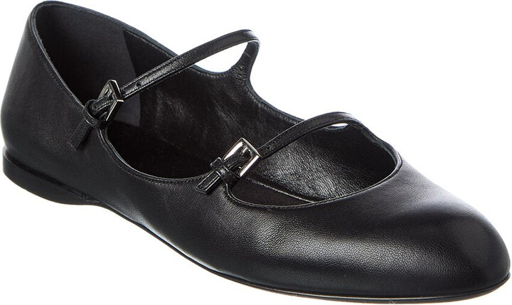 Max Mara Circus Leather Flat