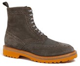Thumbnail for your product : Thomas Dean Suede Wingtip Boot