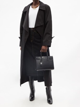 Saint Laurent Sac De Jour Baby Leather Handbag - Black