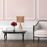 Thumbnail for your product : All The Rages Home Accents Simple Designs Oval Bowling Pin Base Ceramic Table Lamp, GRY
