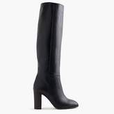Thumbnail for your product : J.Crew High-heel knee boots in leather