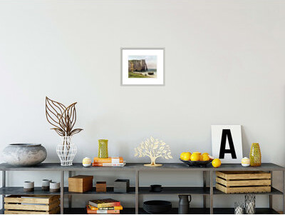 1000Museums The Cliffs at Etretat by Framed Giclee Print