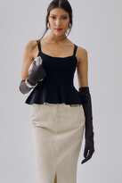 Thumbnail for your product : Maeve Bustier Peplum Tank Top
