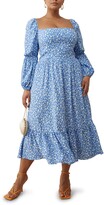 Thumbnail for your product : Reformation Mica Floral Print Midi Dress