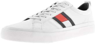Tommy Hilfiger Flag Logo Trainers White