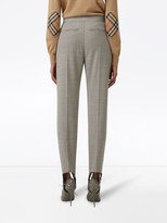Thumbnail for your product : Burberry Houndstooth Check Stretch Wool Tailored Jodhpurs
