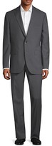 Thumbnail for your product : Jack Victor Classic Fit Patterned Wool Suit
