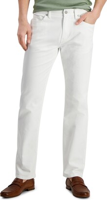 Alfani Men's Five-Pocket Straight-Fit Twill Pants, Created for Macy's -  ShopStyle