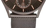 Thumbnail for your product : Skagen 'Holst' Multifunction Mesh Strap Watch, 40mm